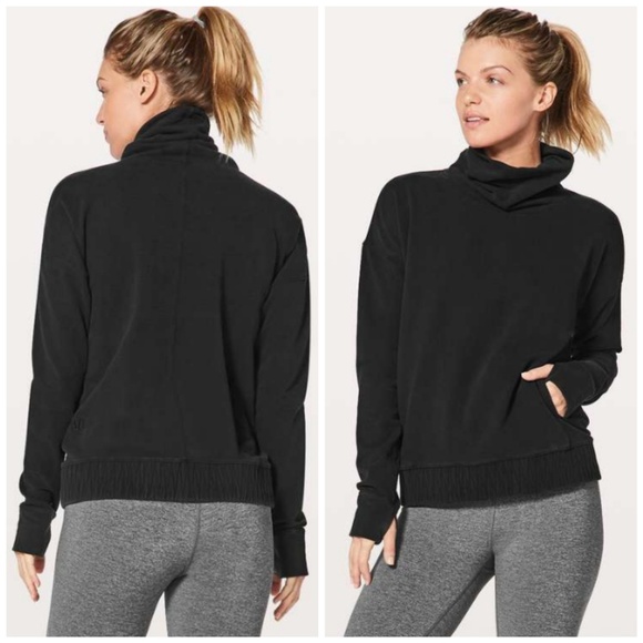 lululemon stress less pullover